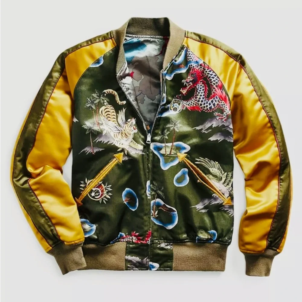 RRL Reversible Satin Tour Jacket スーベニア Ralph Lauren Double RL | Jackets & Coats | Rrl Reversible Satin